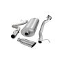 CORSA Performance 24898 Corsa/dB 07-10 Chevrolet Silverado Crew Cab/Long Bed 2500 6.0L V8 Polished Sport Cat-Back Exhaust