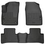 Husky Liners 95651 2018 Toyota CH-R Weatherbeater Black Front & 2nd Seat Floor Liners