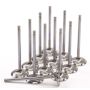 GSC Power Division 2242-12 GSC P-D Nissan VR30DDTT 33.3mm Head STD 101.1mm Long Intake Valve - Set of 12