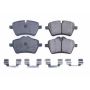 PowerStop 17-1204 PowerStop - Z17 Low-Dust Ceramic Brake Pads with Hardware