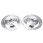 PowerStop AR8180XPR PowerStop Evolution Performance Drilled, Slotted & Plated Brake Rotor Pair
