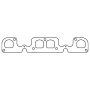 Cometic Gasket C5927-030 Cometic Chevy Gen1 SB V8 .030in MLS Exhaust Mani Gskt Set-1.780in x 1.700in D Ports-Brodix 12B Head