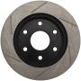 Stoptech 126.66040SR Power Slot 02-06 Cadillac Escalade / Chevrolet Avalanche 1500 Front Right Slotted Rotor