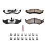 PowerStop Z36-477 PowerStop - Z36 Truck and SUV Carbon-Fiber Ceramic Brake Pads with Hardware Kit