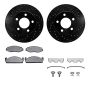 Dynamic Friction 8512-42057 Rotor Kit