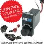 Rugged Radios MAC-VSC-RS Rocker Switch VSC for MAC Helmet Air Pumper - Complete Switch & Wiring Harness