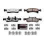 PowerStop Z36-934 PowerStop - Z36 Truck and SUV Carbon-Fiber Ceramic Brake Pads with Hardware Kit