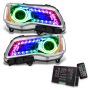 Oracle Lighting 7730-333 SMD Pre-Assembled Headlights, Non-HID, Chrome Bezel, ColorSHIFT(tm) 2.0 DRL