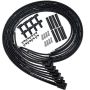 Moroso 73852 Universal 90 Degree Plug Ends Black Ultra 40 Wire Set & Coil Pack Kit