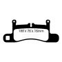 EBC Brakes UD1453 Ultimax OEM Replacement Brake Pads