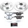 PowerStop K6852-26 Z26 Street Performance Ceramic Brake Pad and Drilled & Slotted Rotor Kit