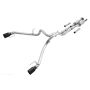AWE Tuning 3015-33106 2017+ Ford Raptor 0 FG Performance Exhaust System - w/ Diamond Black Tips