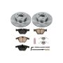 PowerStop KOE4678 OE Stock Replacement Low-Dust Ceramic Brake Pad and Rotor Kit
