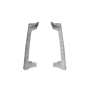 Road Armor JK50D 07-18 Jeep Wrangler JK LT Mounts 50 + 1 Lower Mount - Raw