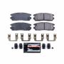 PowerStop Z23-580 PowerStop - Z23 Daily Driver Carbon-Fiber Ceramic Brake Pads with Hardware Kit
