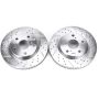 PowerStop JBR1303XPR PowerStop Evolution Performance Drilled, Slotted & Plated Brake Rotor Pair