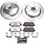 PowerStop K6564-36 Z36 Truck and SUV Carbon-Fiber Ceramic Brake Pad and Drilled & Slotted Rotor Kit