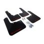 Rally Armor MF39-UR-BLK/RD Black Mud Flap/Red Logo