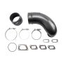 Wehrli WCF100417-FB 11-16 Chevrolet 6.6L LML Duramax 5in Intake Horn - Flat Black