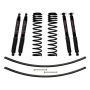 Skyjacker JC301BPBLT Jeep XJ 3in FR Dual Rate Long Coil Suspension Lift LKit w/RR Add-A-Leafs/Black Max Shocks