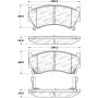 Stoptech 308.06680 Street Brake Pads