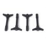 FORD FRD302-326 Valve Cove Bolt Kit 4pk Black w/Ford Logo