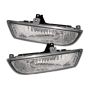 SPYDER 5020734 OEM Fog Lights W/Switch- Clear