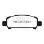 EBC Brakes UD770 Ultimax OEM Replacement Brake Pads