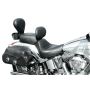 Mustang Motorcycle 79082 Mustang 00-07 Harley Softail Deuce Sissy Bar Pad (12 inch x 9 inch) - Black