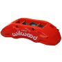 Wilwood 120-13818-RD Caliper-TX6R- L/H - Red 1.75/1.62/1.62in Pistons 1.38in Disc