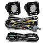 Baja Designs 387809 S1 Black Flush Mount LED Light Pod Reverse Kit