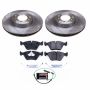 PowerStop TDSK2903 Track Day Spec High-Performance Brake Pad and Rotor Kit