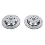 PowerStop JBR1350XPR PowerStop Evolution Performance Drilled, Slotted & Plated Brake Rotor Pair