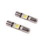 Diode Dynamics DD0042P 28mm SMF1 LED Bulb - Red (Pair)