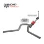 Diamond Eye Performance K4308S-RP Diamond Eye KIT 4in TB MFLR RPLCMENT PIPE DUAL SS 94-97 5 7 3L F250/F350 PWRSTROKE NFS W CARB STDS