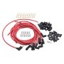 EDELBROCK EDE22711 Max Fire Plug Wire Set w/HEI 90 Degree Red