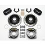 Wilwood 140-11386-D Dynapro Low-Profile 11.00in P-Brake Kit Drilled Mopar/Dana 2.50in Off w/Snap Ring Brng