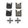 PowerStop 17-1656 PowerStop - Z17 Low-Dust Ceramic Brake Pads with Hardware