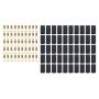 QUICKCAR RACING PRODUCTS QRP57-476-50 Ring Terminal #6 16-22 Ga w/Heat Shrink 50pk