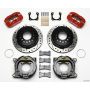 Wilwood 140-11400-DR Dynapro Low-Profile 11.00in P-Brake Kit Drill-Red Chevy 12 Bolt Spcl 2.81in Off Stag Mount