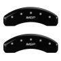 MGP 2 Caliper Covers MGP Black Finish Silver Characters 2018 Chevrolet Tahoe