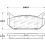 Stoptech 308.05840 Street Brake Pads - Rear