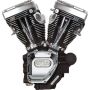S&S Cycle 310-0883A 06-17 Dyna T143 Engine - Wrinkle Black
