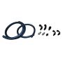 Fleece Performance 10-15 Dodge 6.7L Cummins Fuel Distribution Block Hose and Fitting Kit