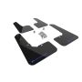Rally Armor MF76-UR-BLK/BL Black Mud Flap/Blue Logo