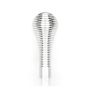 NRG Shift Knob Heat Sink Bubble Head Short Silver
