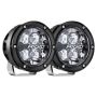 Rigid Industries 36402 360-Series 4in LED Off-Road Spot Beam - RGBW (Pair)