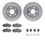 Dynamic Friction 7412-42038 Rotor Kit