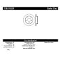Stoptech 128.61042R Drilled Sport Brake Rotor