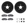 Dynamic Friction 8512-39015 Rotor Kit